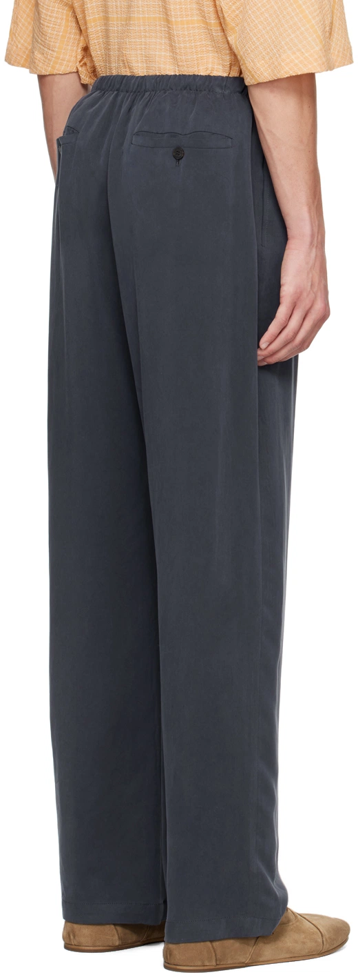 Mens Le17Septembre Homme Casual Trousers In Navy