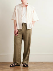 Mens Le17Septembre Homme Casual Trousers In Beige