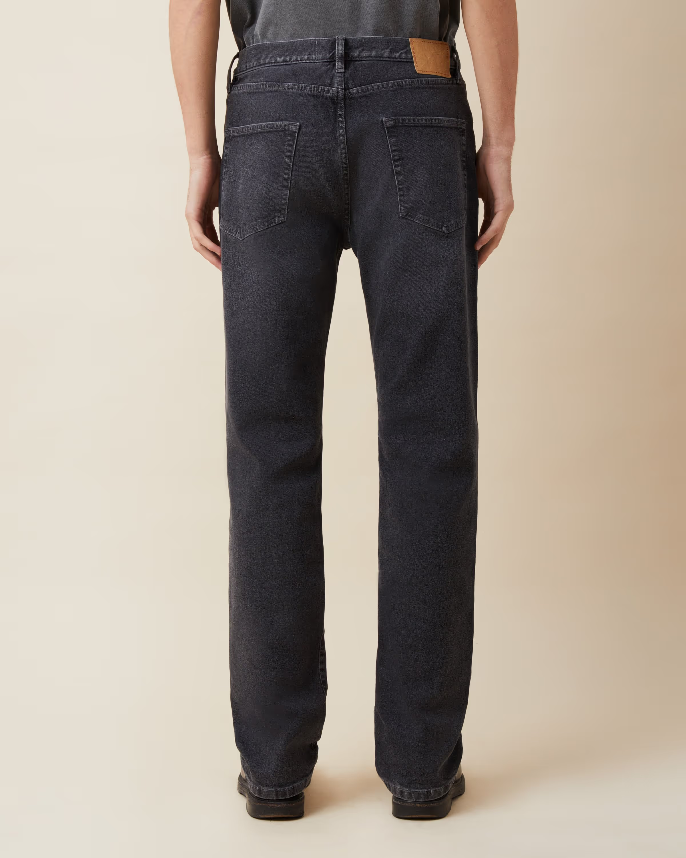 Mens Jeanerica Slim Jeans In Black