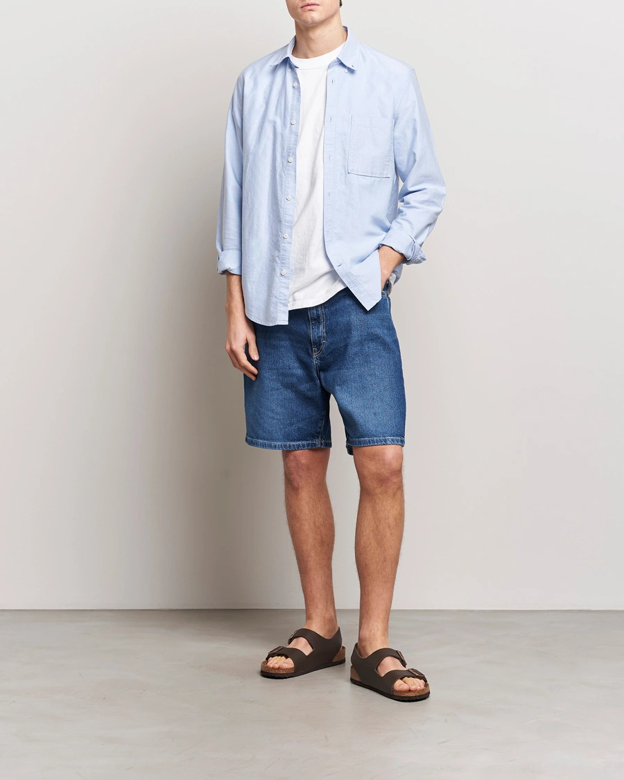 Mens Jeanerica Casual Shorts In Blue