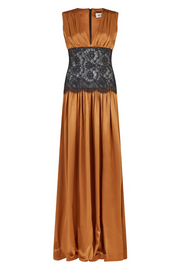 Womens E.Stott Evening Gowns In Gold Black
