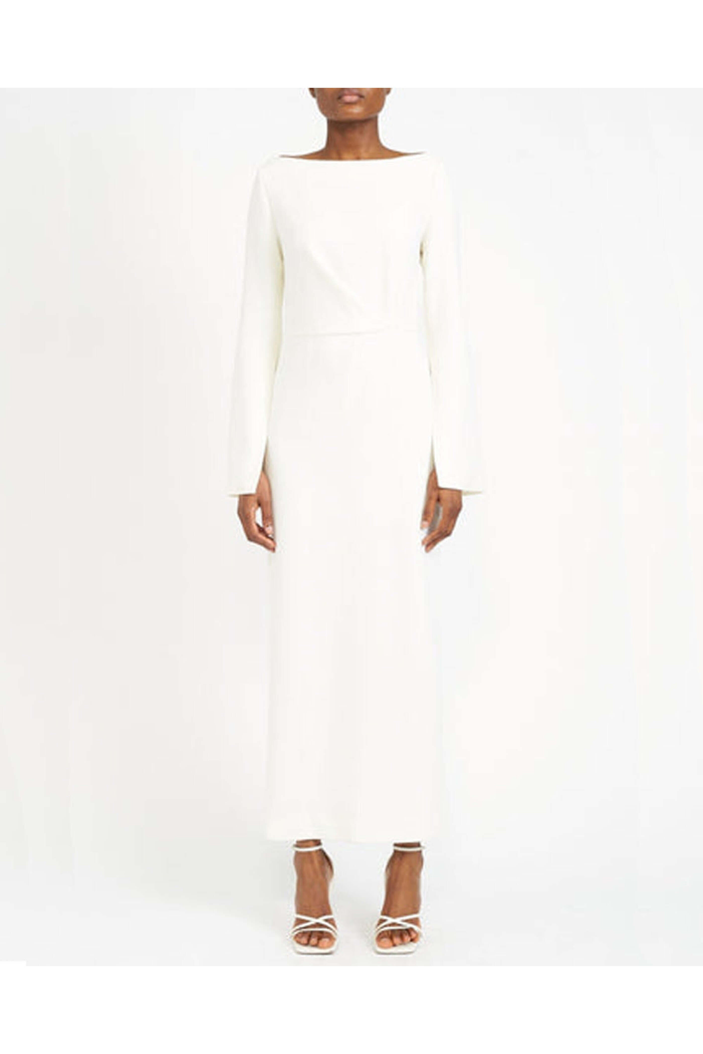 Womens E.Stott Occasion Dress In White