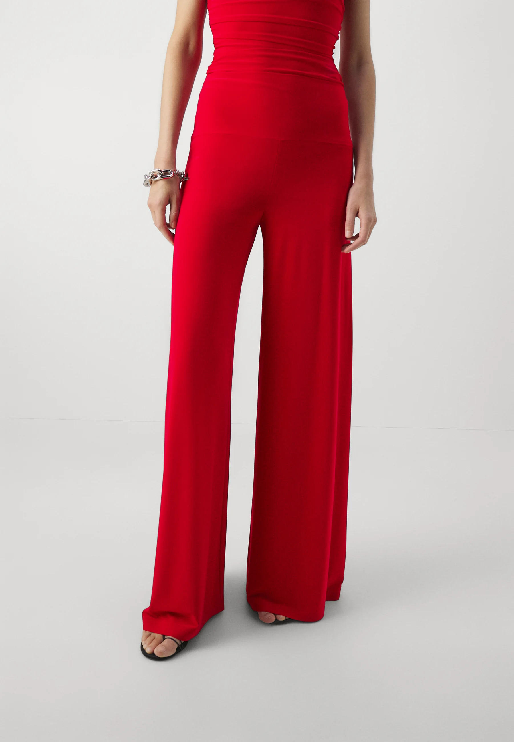 Womens Norma Kamali Relaxed Trousers In Need