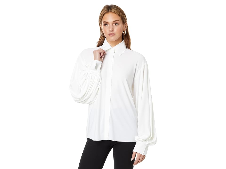 Womens Norma Kamali Formal Shirts In White