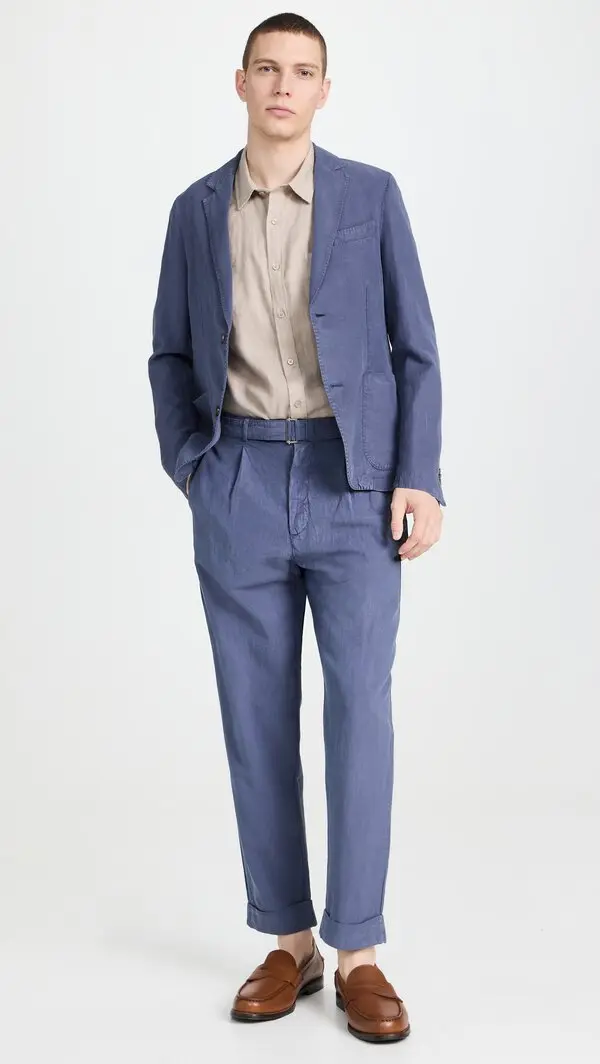 Mens Officine Generale Casual Suit Jackets