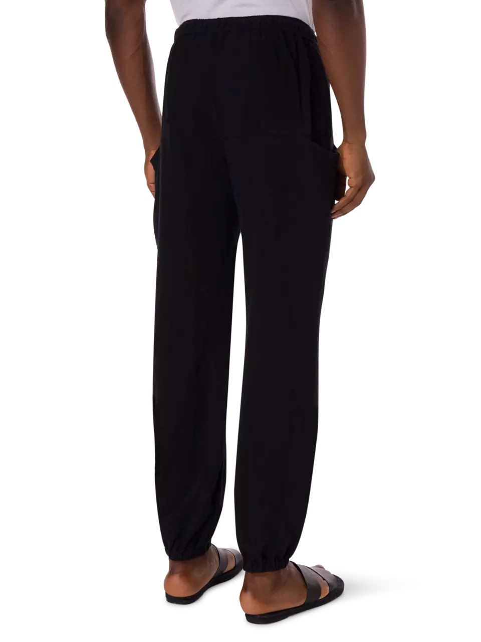 Mens Caravana Casual Trousers In Black