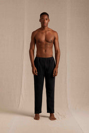 Mens Caravana Casual Trousers In Black