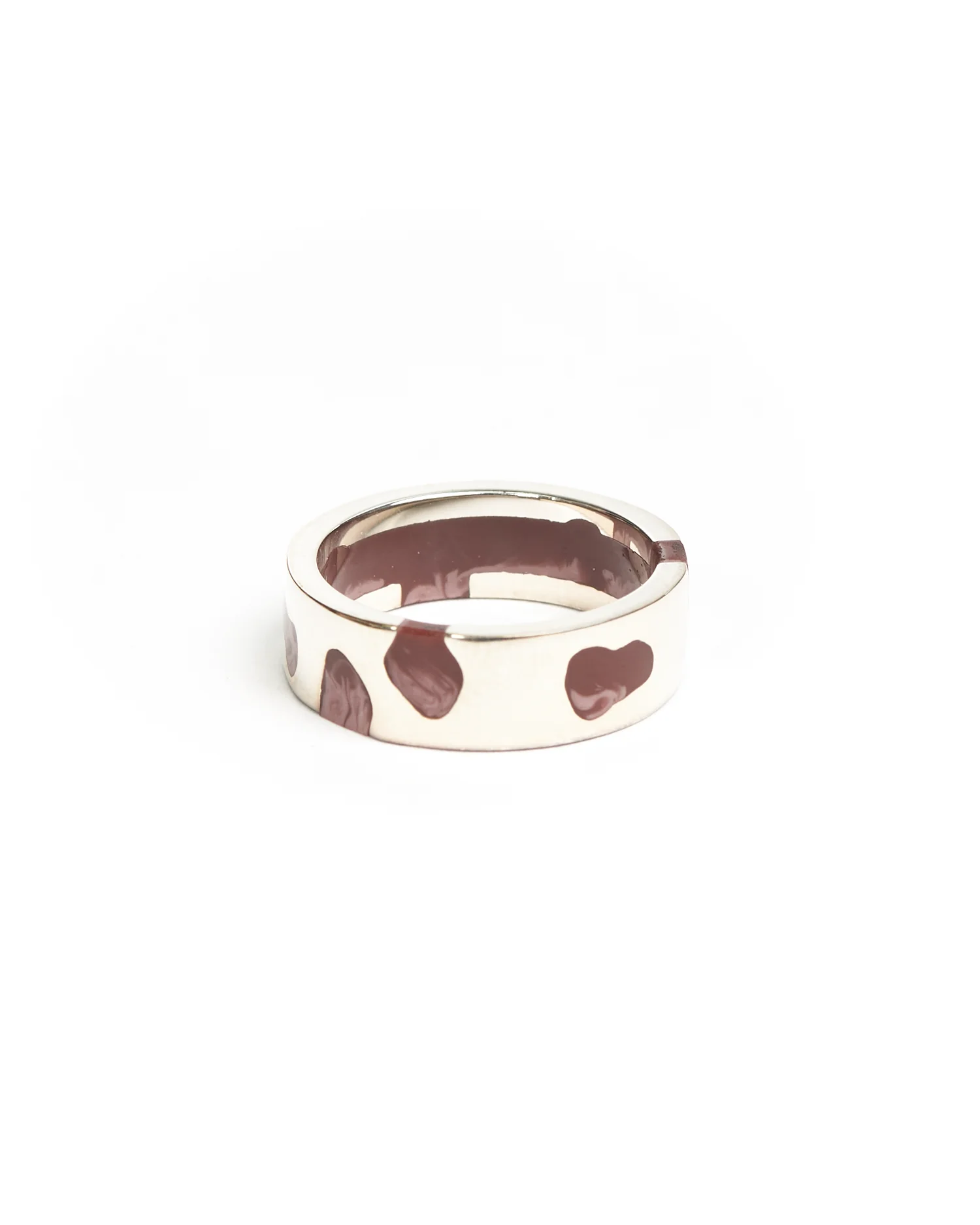 Mens Ellie Mercer Rings In Brown Silver