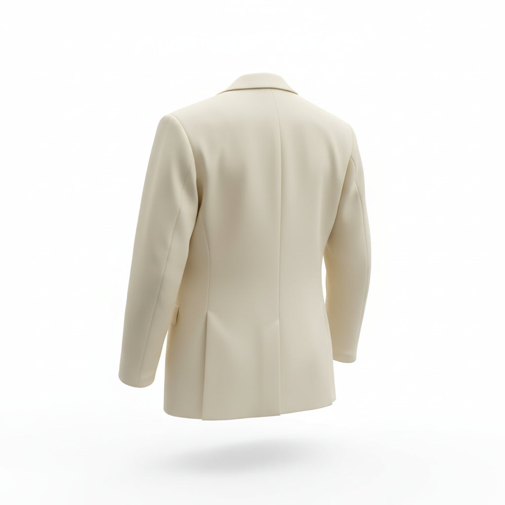 Mens Barena Venezia Fashion Suit Jackets In Cream