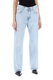 Womens Haikure Straight Jeans In Light Blue