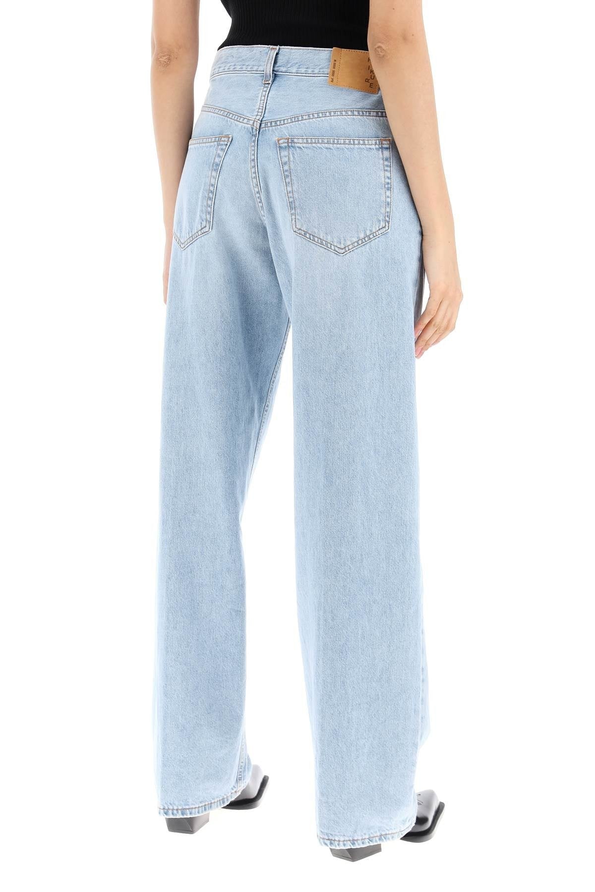 Womens Haikure Straight Jeans In Light Blue