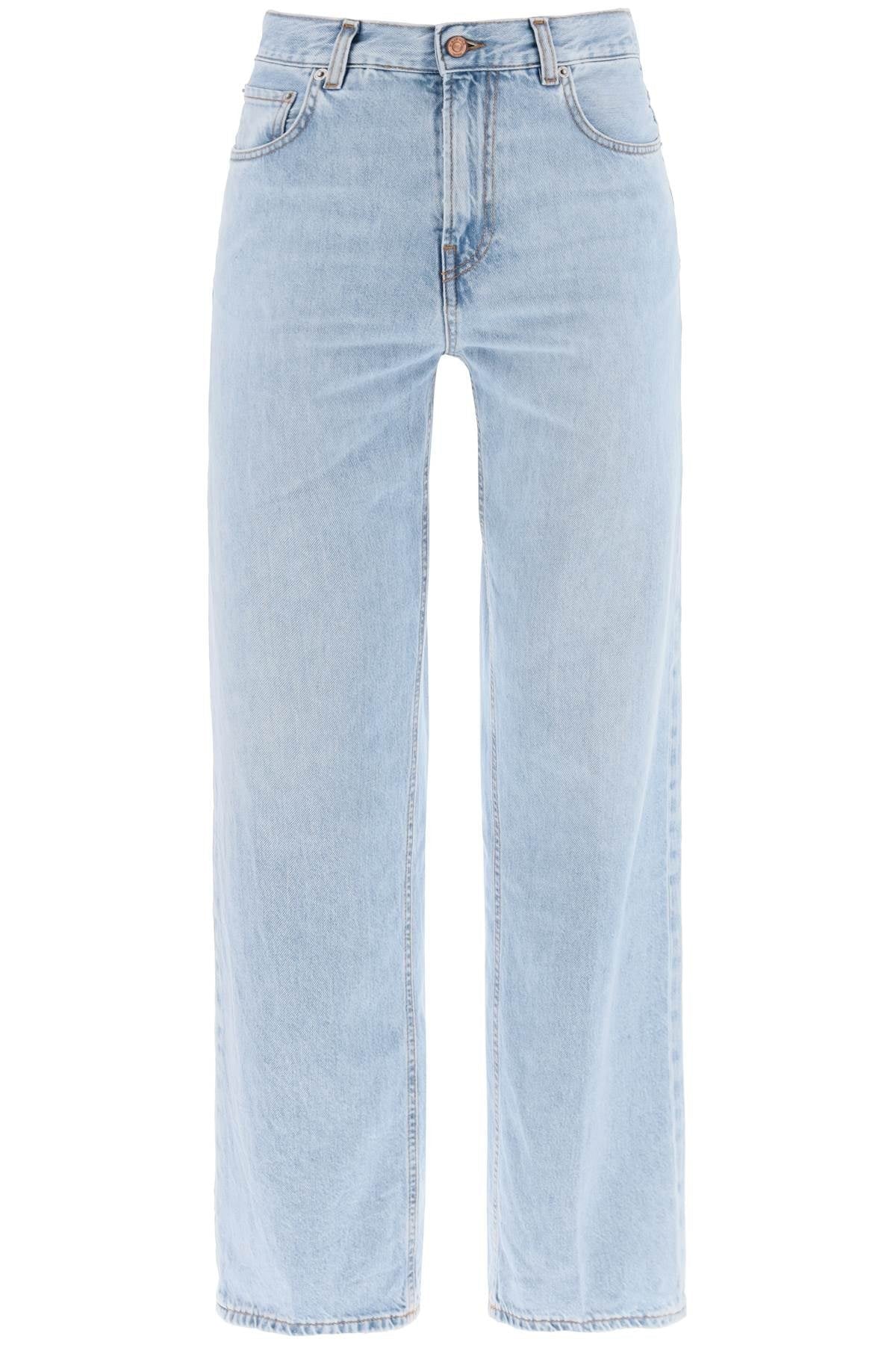 Womens Haikure Straight Jeans In Light Blue