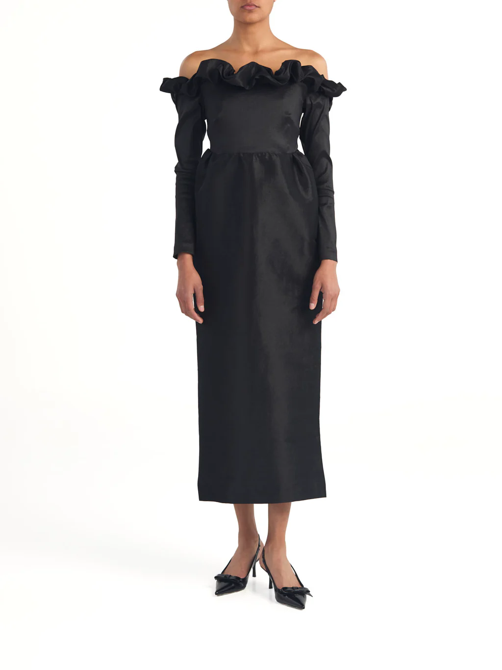 Womens Kika Vargas Occasion Dress In Black