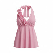 Womens Kika Vargas Day Tops In Light Pink