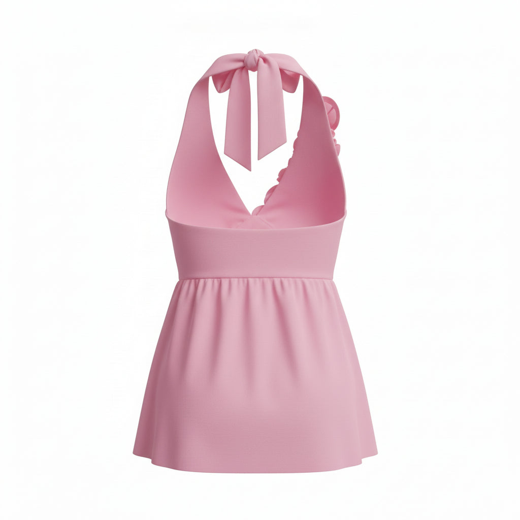 Womens Kika Vargas Day Tops In Light Pink