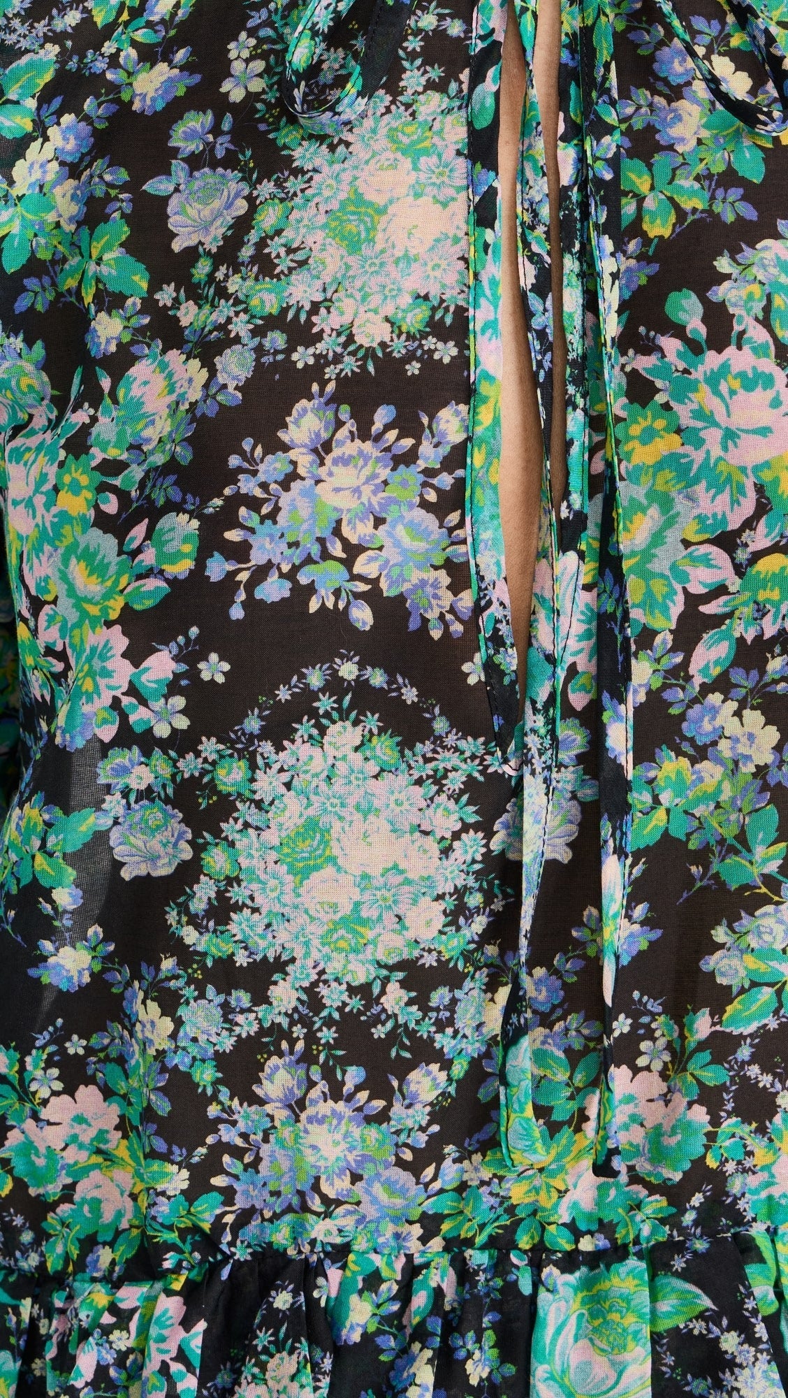 Womens Kika Vargas Occasion Dress In Black Green