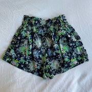 Womens Kika Vargas Shorts In Black Green