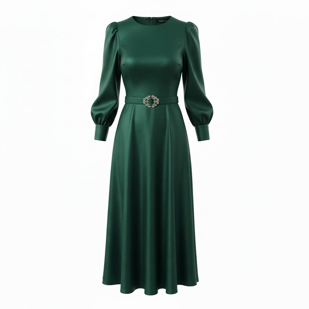 Womens Andrew Gn Occasion Dress In Green