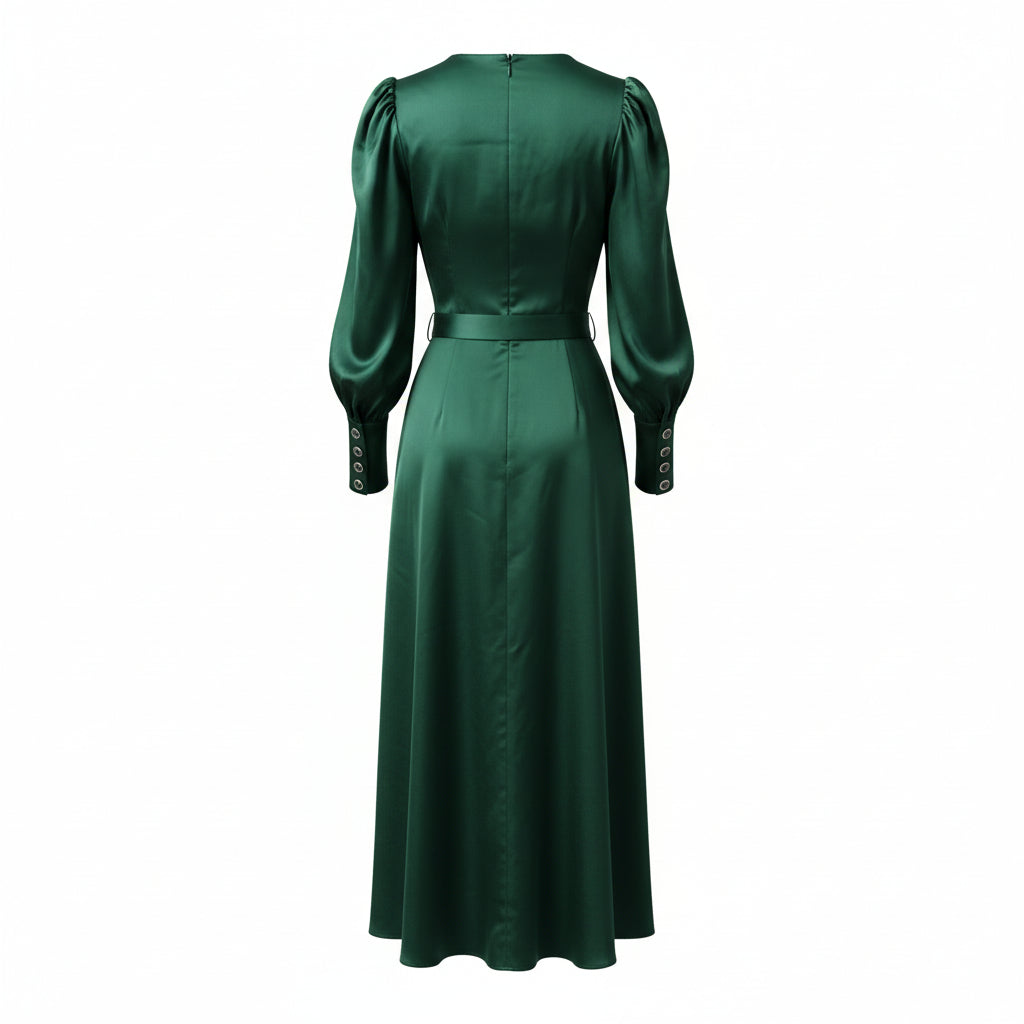 Womens Andrew Gn Occasion Dress In Green