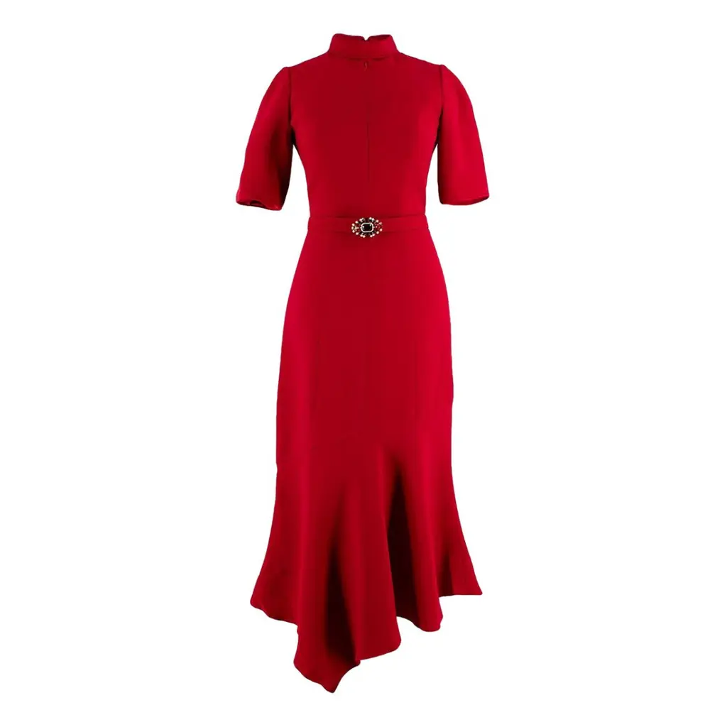 Womens Andrew Gn Occasion Dress In Red