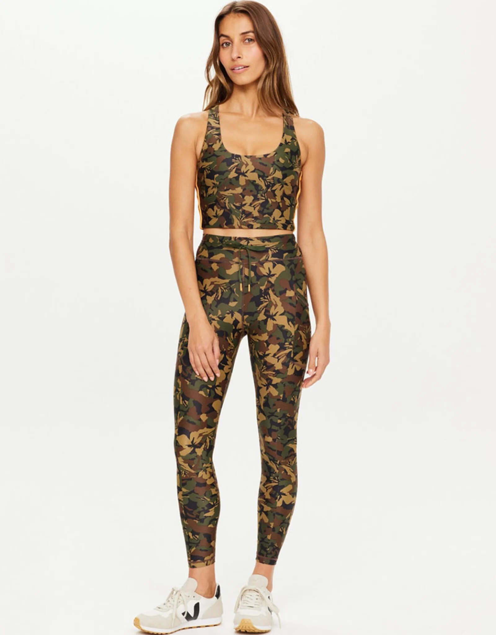 Womens The Upside Sports Bra In Camo