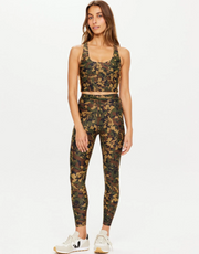 Womens The Upside Sports Bra In Camo
