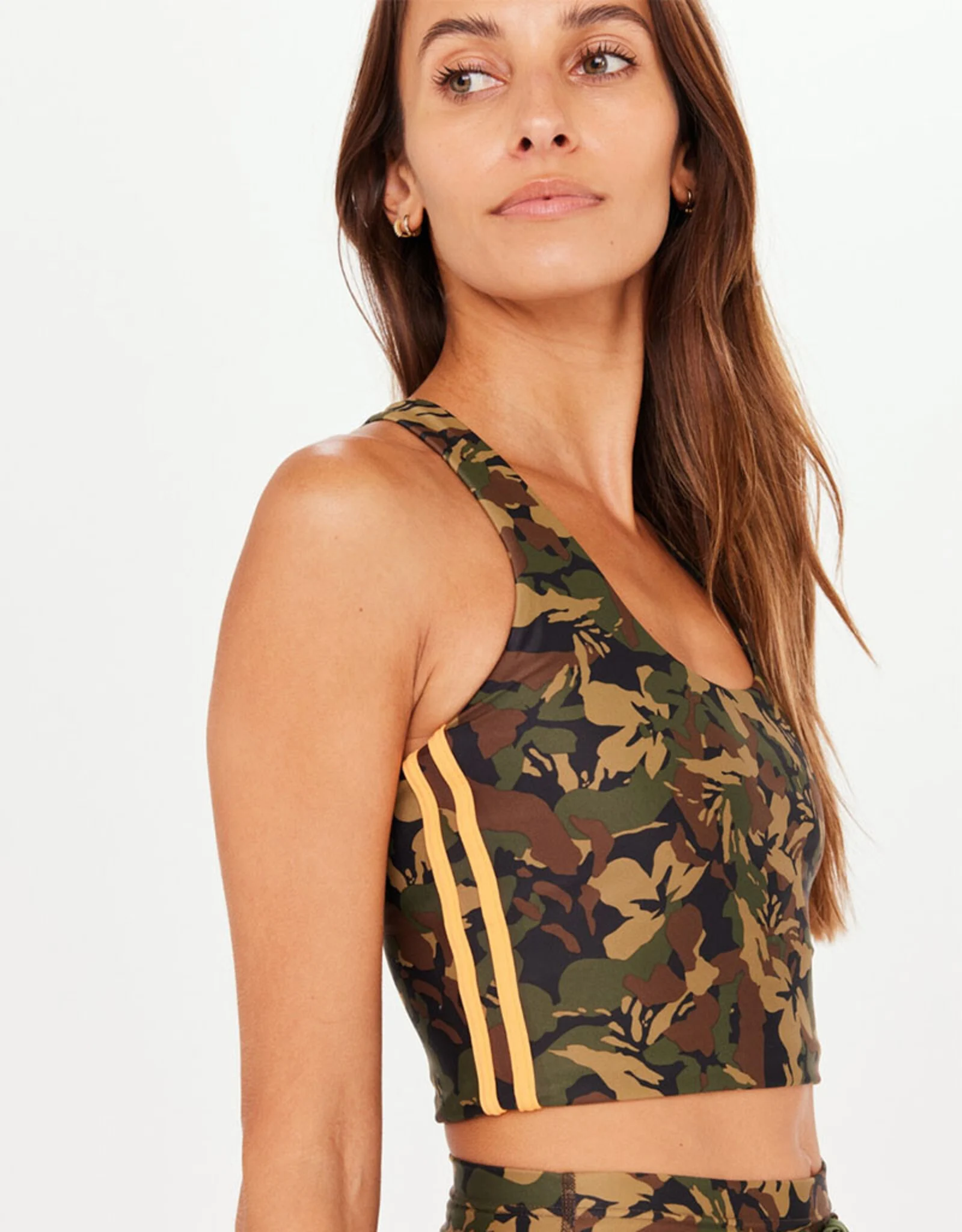 Womens The Upside Sports Bra In Camo
