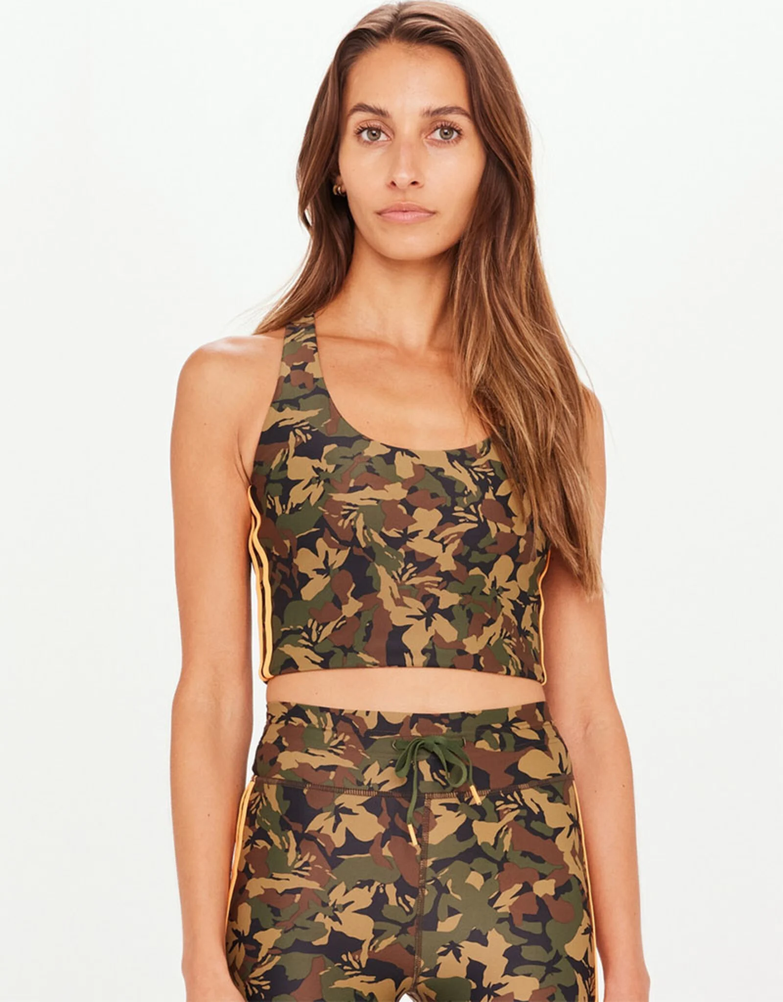 Womens The Upside Sports Bra In Camo