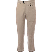 Mens Oliver Spencer  Fishtail Suit Trouser In Beige