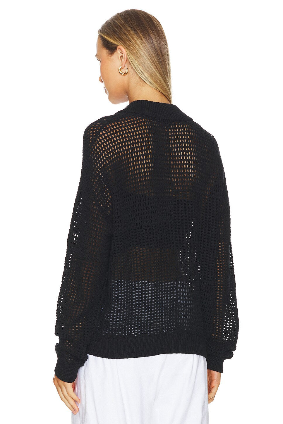 Women's Frame Denim Cardigans In Black