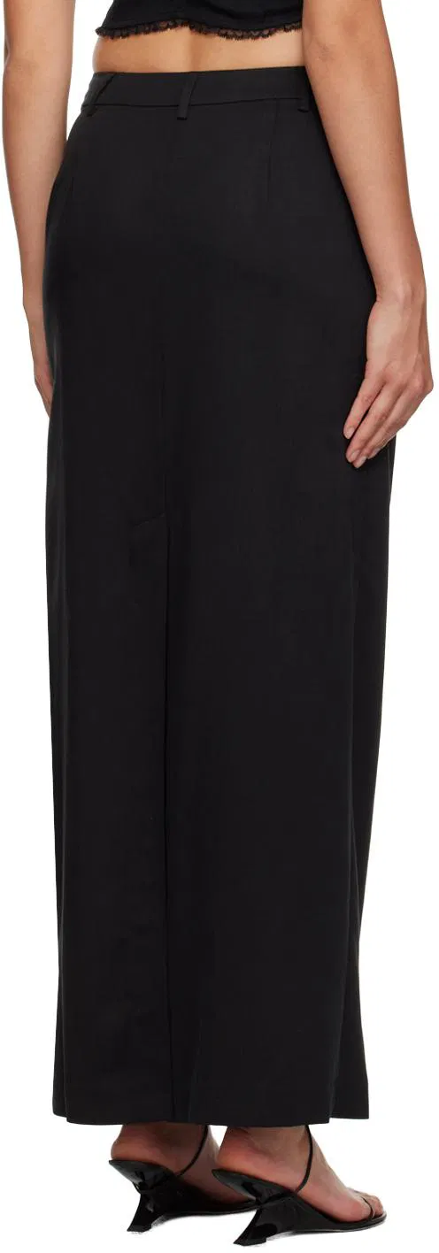 Womens Reformation Midi Skirts In Black