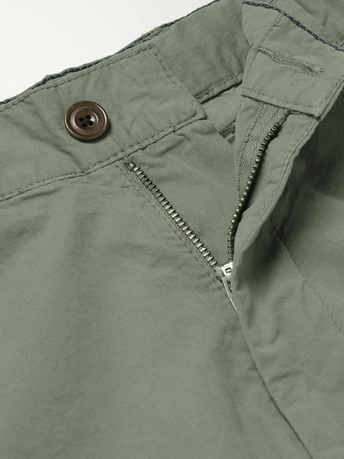 Mens Hartford Casual Trousers In Green