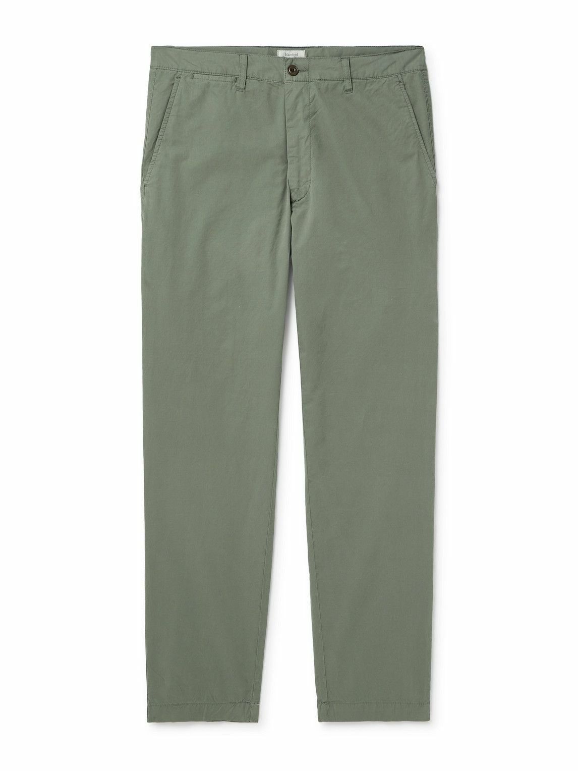 Mens Hartford Casual Trousers In Green