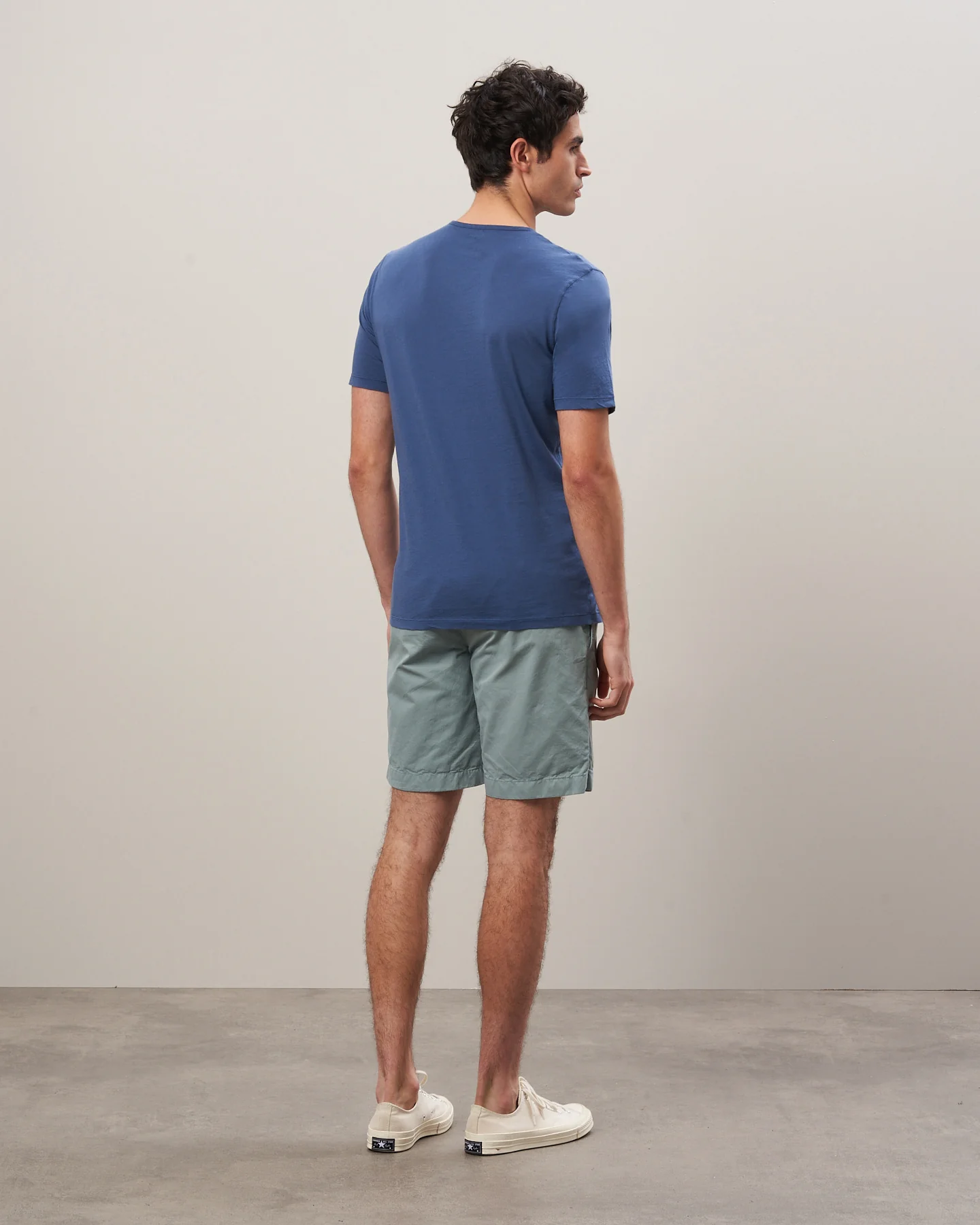 Mens Hartford Plain T Shirt In Blue