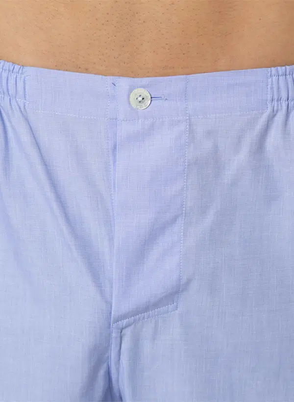 Mens Zimmerli Pyjama Top In Light Blue