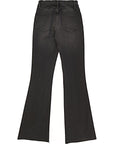 Frame Denim Womens Le Easy Flare Raw After in Black