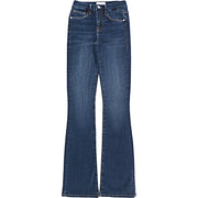 Frame Denim Womens C/O Le Mini Boot. in Blue