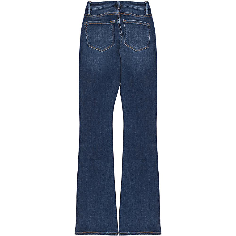 Frame Denim Womens C/O Le Mini Boot. in Blue