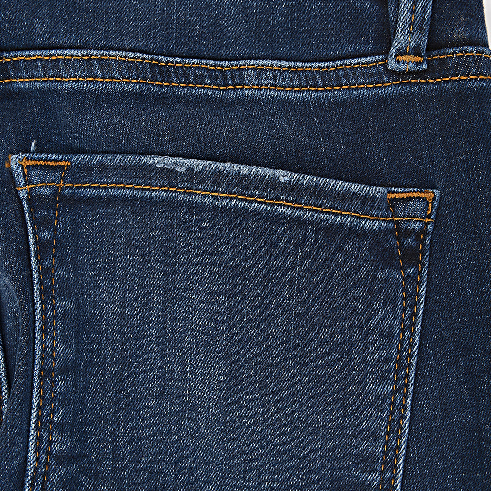 Frame Denim Womens C/O Le Mini Boot. in Blue