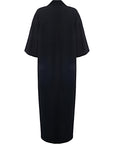 RAEY Womens Patch Pocket Maxi Dress in Black