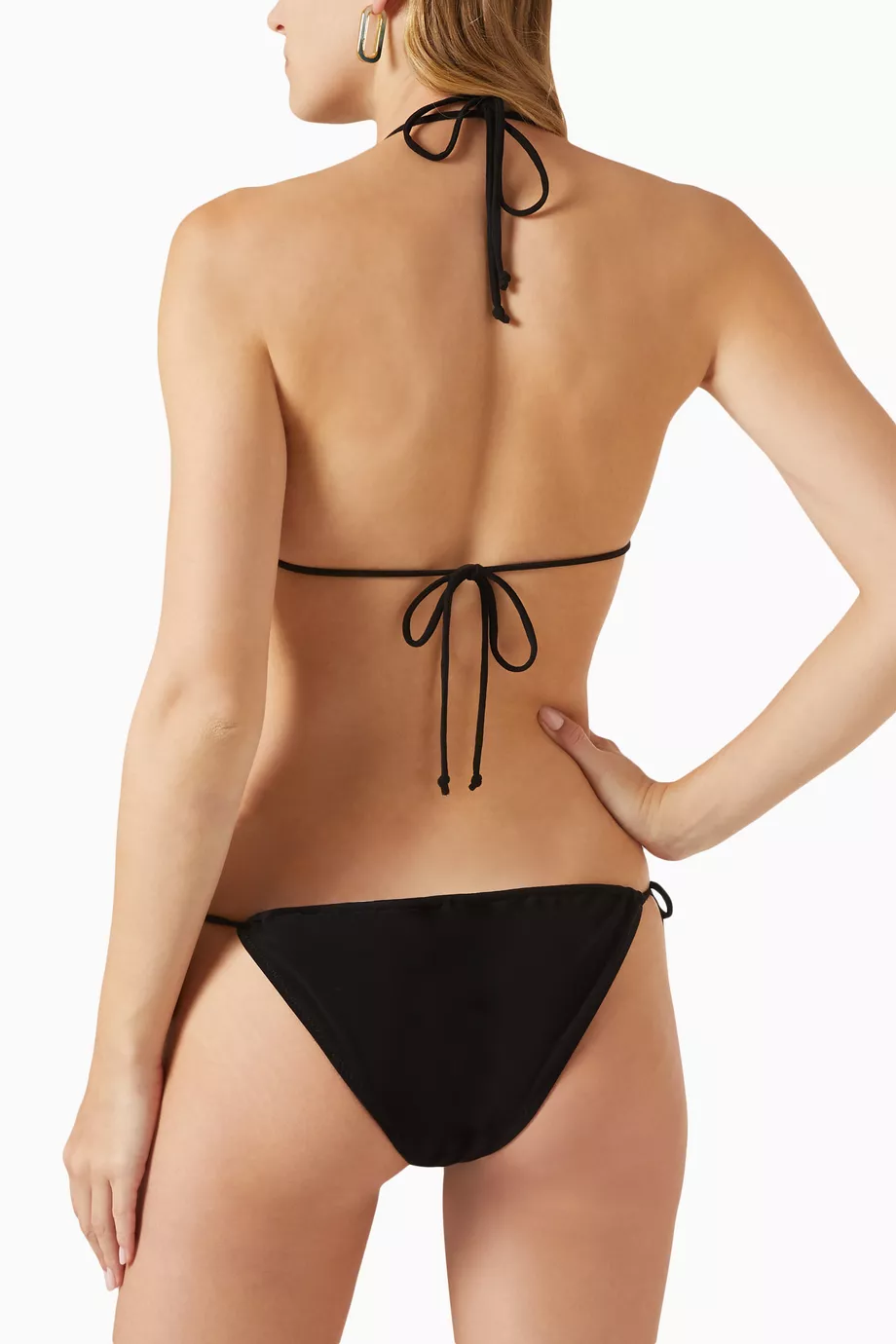 Womens Norma Kamali Bikini Bottoms In Black
