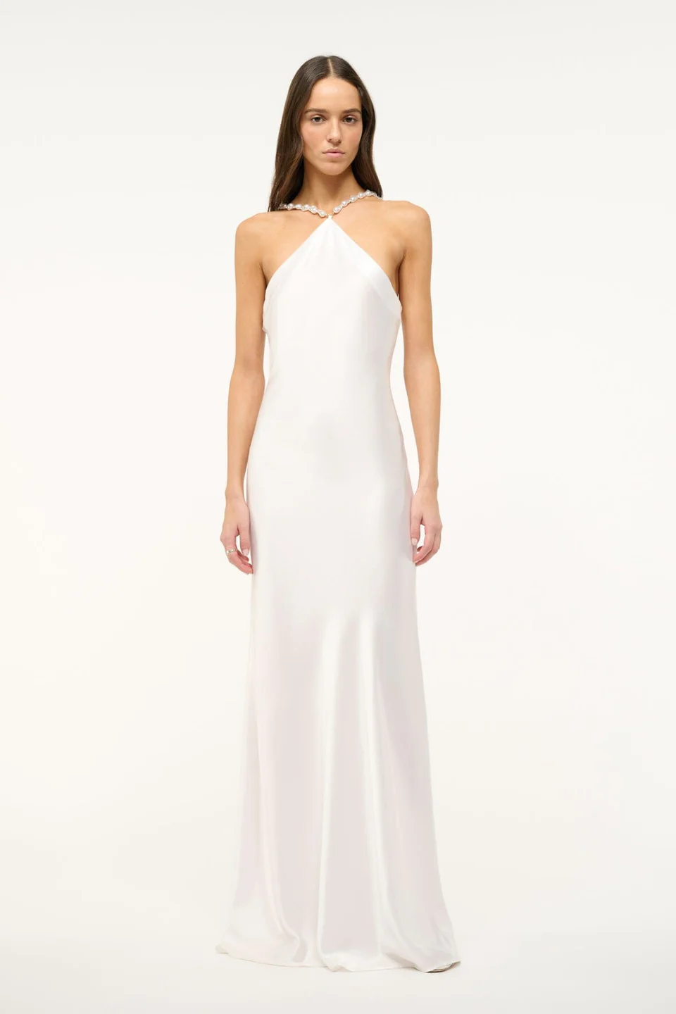 Womens Staud Evening Gown In Ivory