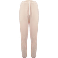 Puma Women's Heavy Fleece Joggers in Beige