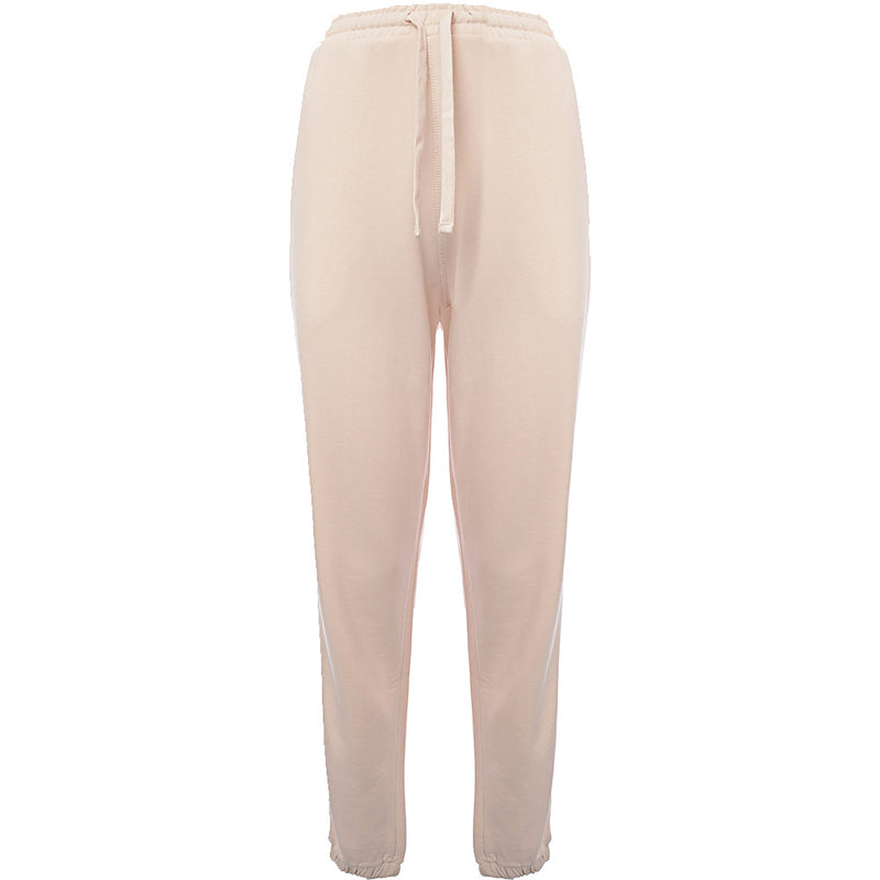 Puma Women's Heavy Fleece Joggers in Beige