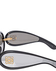 Loewe Eyewear Womens Paula'S Ibiza Mask Sunglasses in Black