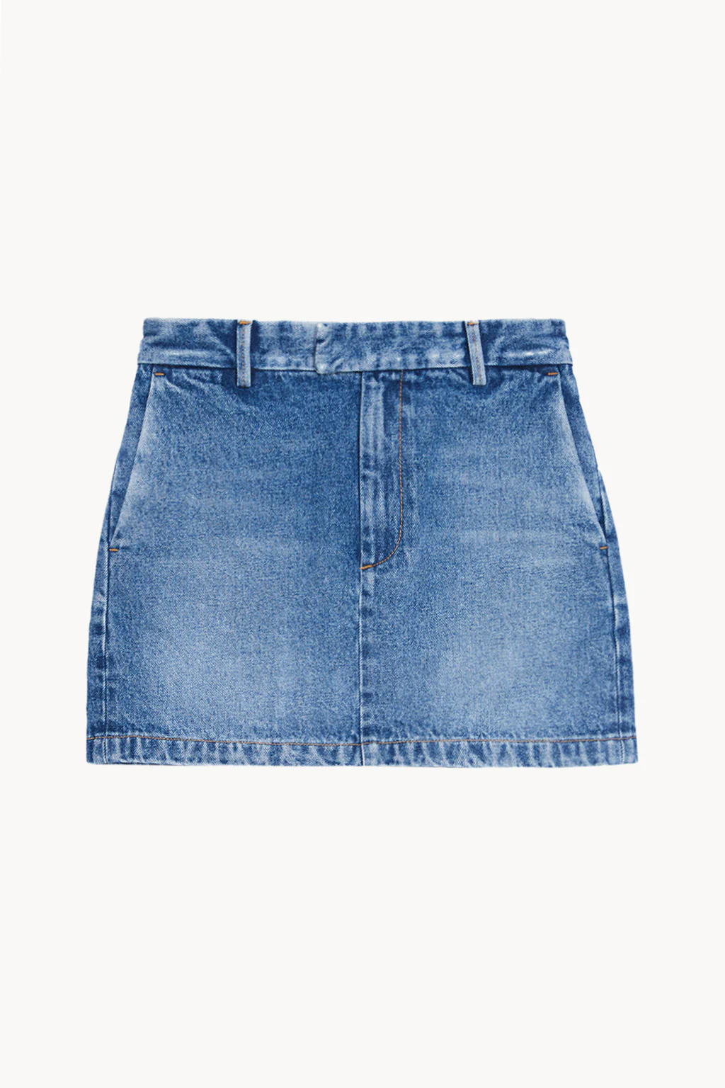 Womens Armarium Denim Skirts In Blue