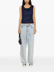 Womens Armarium Evening Top In Navy
