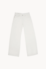 Womens Armarium Wide Leg Jeans In White