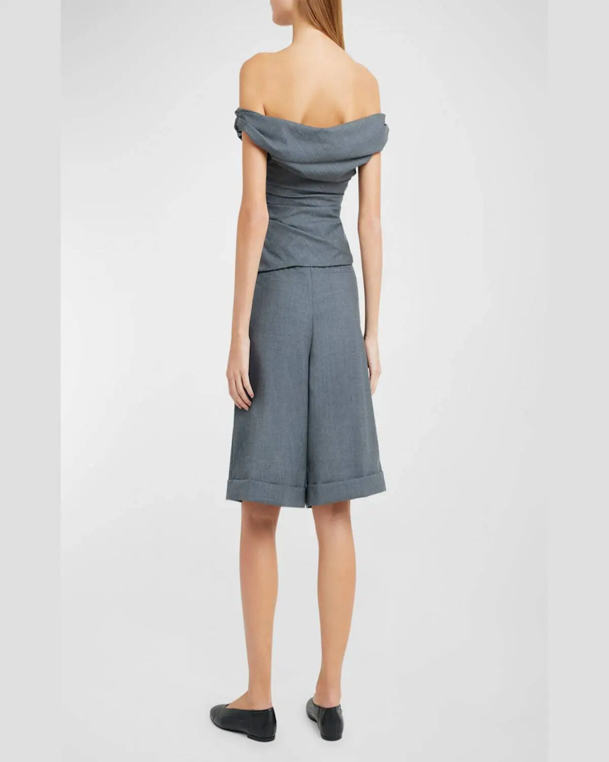 Womens Armarium Evening Tops In Grey