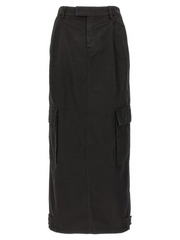 Womens Armarium Midi Skirts In Black